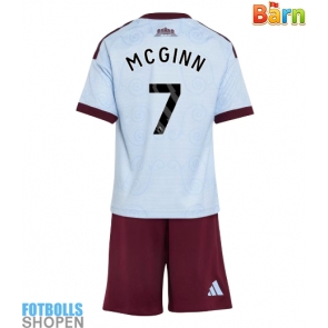 Billiga Aston Villa John McGinn #7 Tredjeställ Barn 2026-27 Kortärmad (+ Korta byxor)